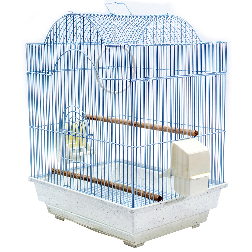 Penn-Plax eOrder | Bird Life™ Parakeet - Small Bird Kit - White/Arch Style