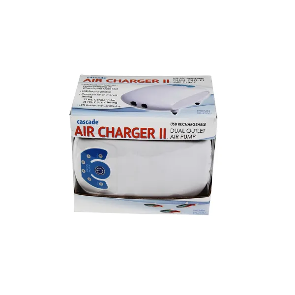 Cascade™ Rechargeable Battery Air Pump - Dual Outlet