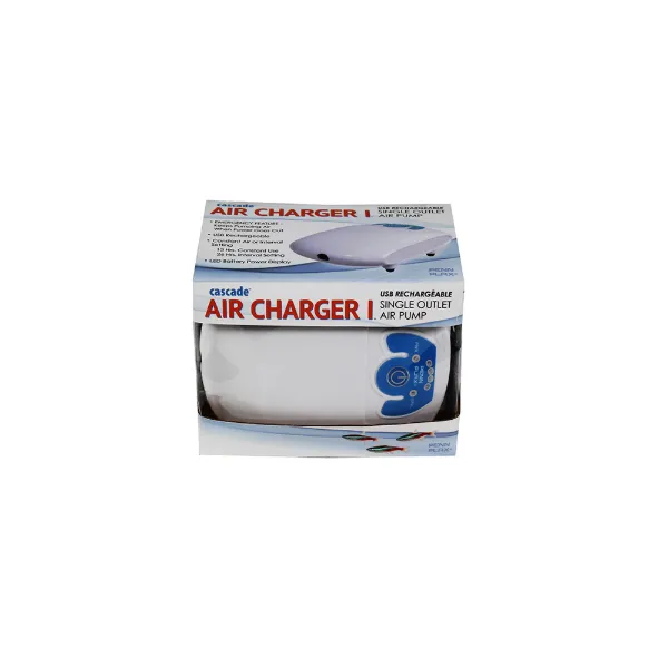 Cascade™ Rechargeable Battery Air Pump - Single Outlet