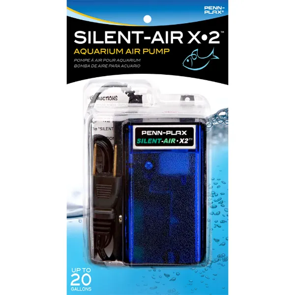 Cascade™ Silent Air X2 Air Pump - Up to 20 Gallons