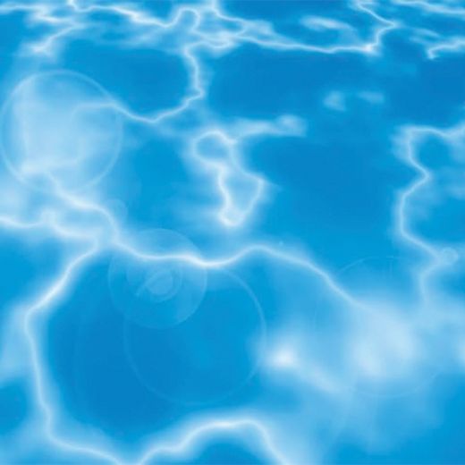 Picture of Tide & Treasure™ Double-Back™ Bulk Roll - Tropical Reflections/Blue Bubbles - 19.25 x 48"
