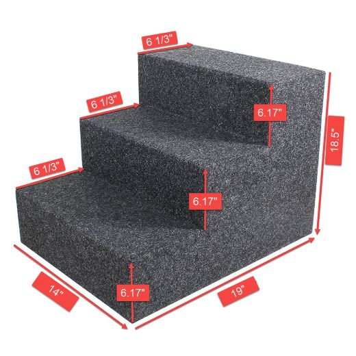 Picture of Dog's Life™  Pet Steps - Felt - 18.5"