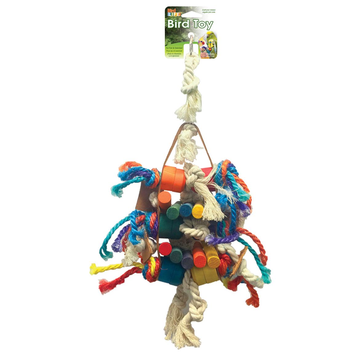 Picture of Bird Life™ Leather & Rope Kabob - Large