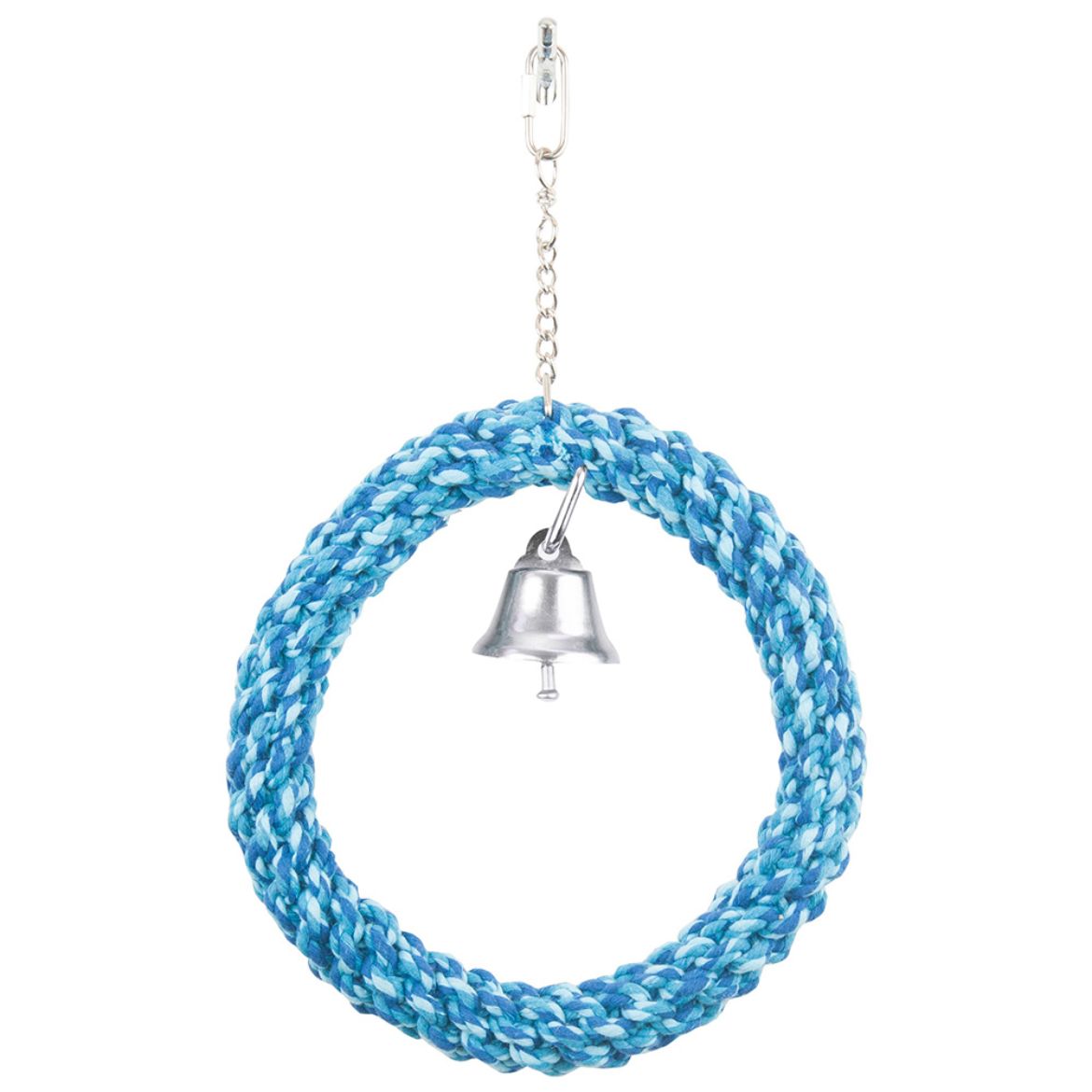 Picture of Bird Life™ Braided Rope Swing - Medium - Blue