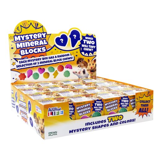 Picture of Small Animal Life™ Mystery Mineral Blocks - 16-Piece