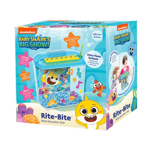 Picture of Baby Shark Rite-Bite™ Betta Education Tank