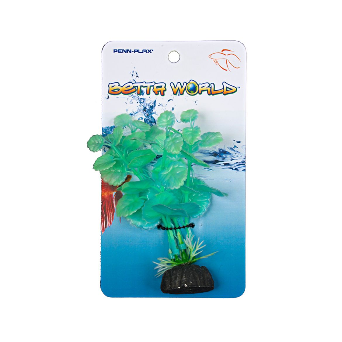 Picture of Tide & Treasure™ Glow in the Dark Betta Plant - 4"