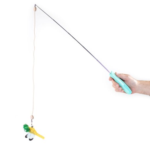 Picture of Cat Life™ Telescoping Cat Wand with LED Mouse Pointer