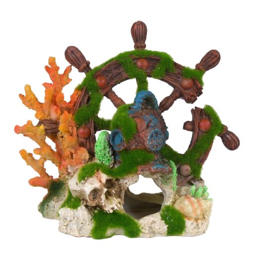 Picture of Tide & Treasure™ Pirate-Themed Ship Steering Wheel