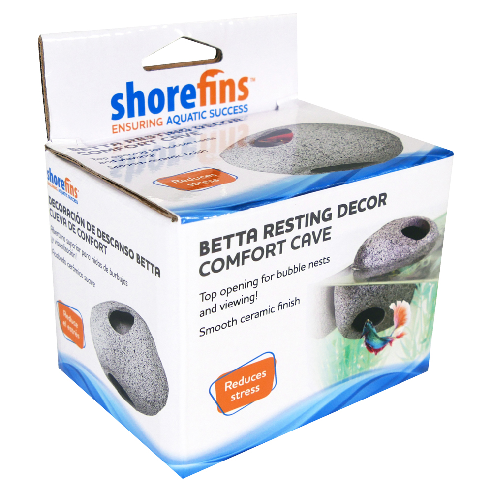 Penn-Plax eOrder | shorefins™ Betta Resting Decor Comfort Cave