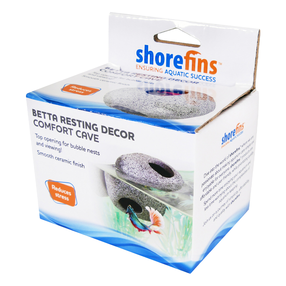 Penn-Plax eOrder | shorefins™ Betta Resting Decor Comfort Cave