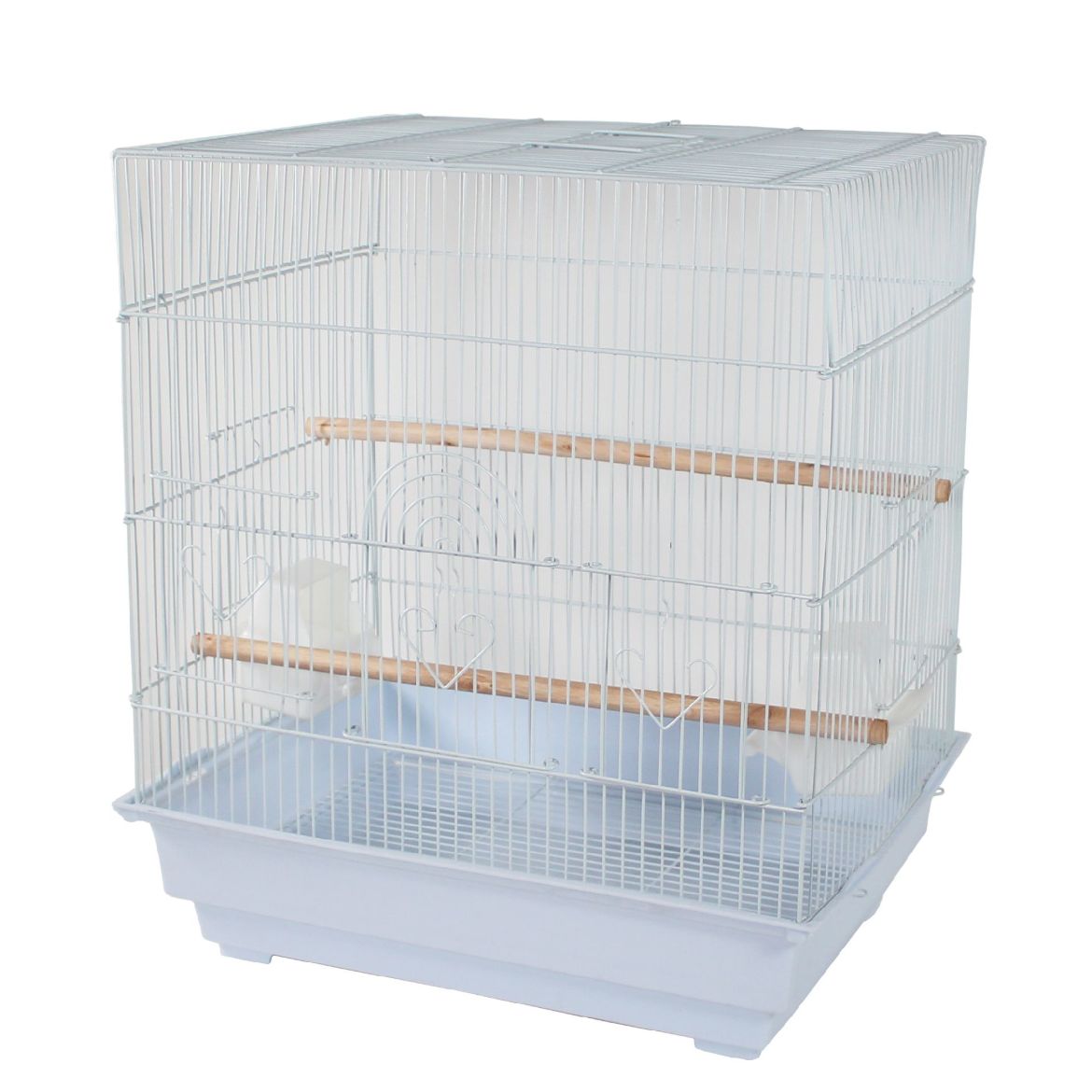Picture of Bird Life™ - Bird Cage White/Square Style - Small