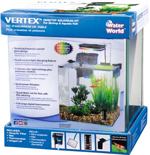 Picture of Cascade™ Vertex Nano Aquarium Kit with LED Light - 5 Gallons