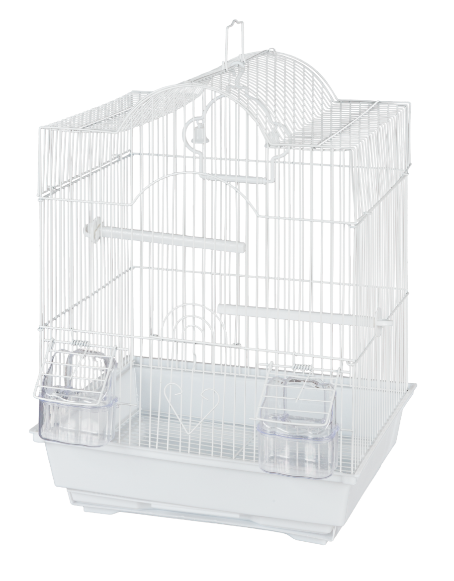 Picture of Bird Life™ - Bird Cage White/Arch Style - Small