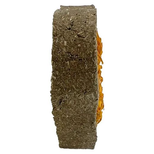 Timothy Hay Flower Chew 4 Pcs W/ Dried Fruit/Veg