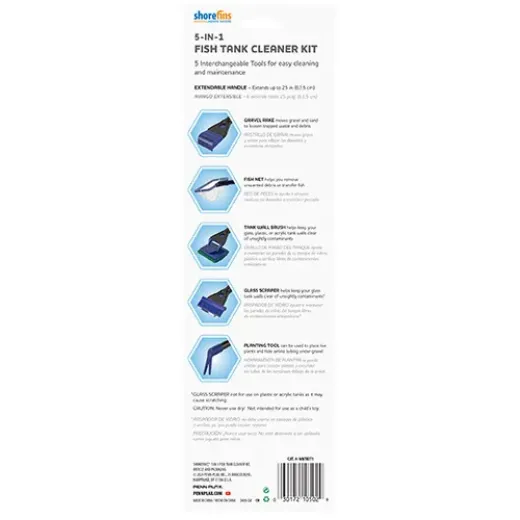 shorefins™ 5-1 Tank Cleaner Kit - 4-Piece PDQ