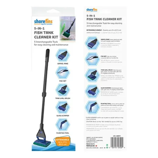 shorefins™ 5-1 Tank Cleaner Kit - 4-Piece PDQ